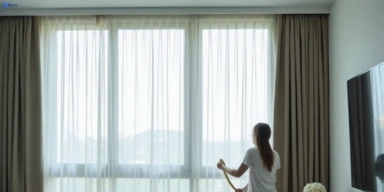 Delicate sheer drape cleaning clontarf-nsw Matty Curtain Cleaning