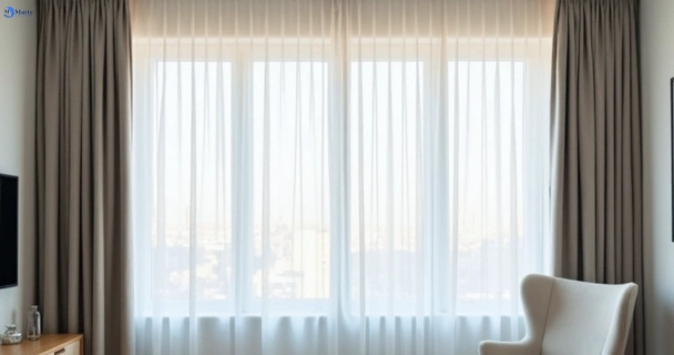 Restored vibrant drapes in clontarf-nsw QLD after Matty Curtain Cleaning